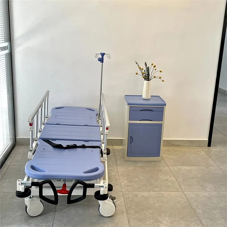 Reguliuojamas avarinis neštuvų vežimėlis