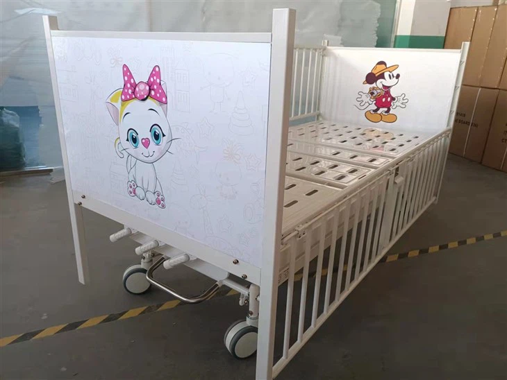 Luxury Three Crank Hand Bed For Children